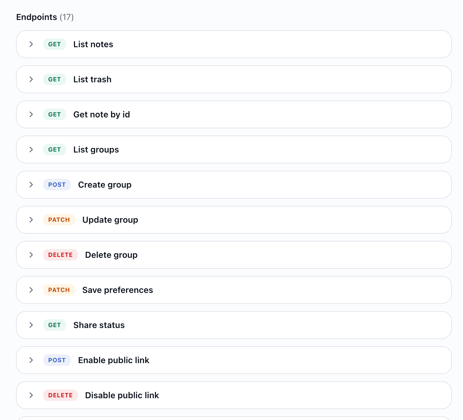 REST API for scripts and integrations
